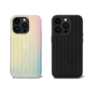 Étuis de téléphone Rainbow Metal pour iPhone 15 14 Pro maximum de luxe pour iPhone14Plus 13 12 11 MAX TEAVE ALLIAM ALLIAM WA BRANDS DESCONNES DES PHONES AVEC BOX MEILLEUR QUALITÉ