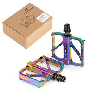 Rainbow Mtb Bike Pedal Aluminium ALLIAM ANTIFICATION PLATEFORME 3 POURRIEUR COLORFURES PÉDALES POUR BMX ACCESSOIRES DE VILLO