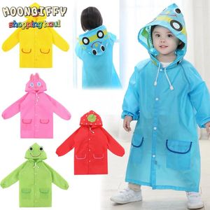 Manteau de pluie imperméable pour enfants, 1 pièce, manteau de pluie mignon pour enfants, vêtements de pluie/combinaison de pluie drôle, imperméable, Animal étudiant, Poncho