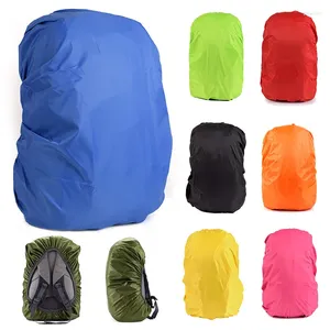 Imperméables 1pcs réglable imperméable à l'eau anti-poussière sac à dos couverture de pluie portable ultra-léger épaule protéger outils de plein air randonnée