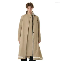 Ircho de lluvia para adultos con capucha con capucha, transpirable transpirable ligero de viaje reutilizable de manera moderna para caminar