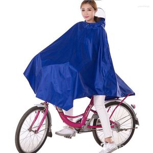 Regenjassen fiets volwassen regenjas rijden plus-sized groot groot dikke single Men en vrouwen mode regenvrije winddichte oxford doek poncho