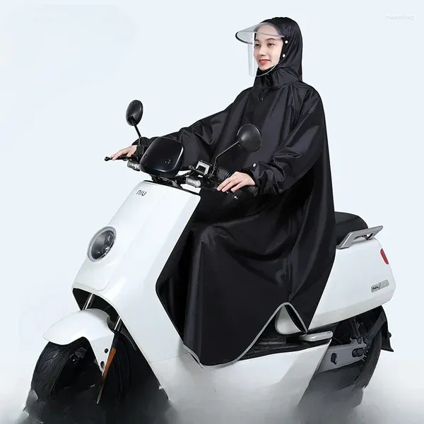 Raincoats Car Batterie Motorcycle imperméable imperméable Oxford Poncho Long One-Pice Fashionable Electric