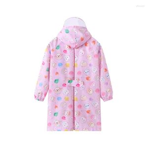 Imperméables Cartoon Raincoat Étudiants Enfants Rainproof Rainwear Girls Poncho Kids Rain Suit Jacket