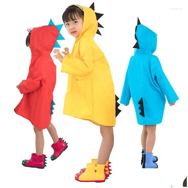 Raincoats Enfants Raincoat Filles Garten Mignon Bébé Enfants École Primaire Épaissie Garçons Imperméables Drop Livraison Maison Jardin Hous Dhnbg