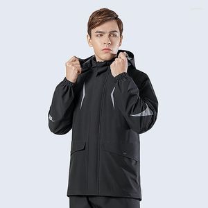 Manteau de pluie chinois coupe-vent renforcé moderne avancé minimaliste en Polyester Trekking Chubasqueros mobilier d'extérieur