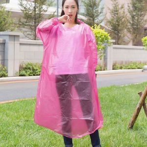 Manteaux imperméables jetables pour adultes, capuche imperméable d'urgence, Poncho de voyage, randonnée, Camping, vêtements de pluie unisexes