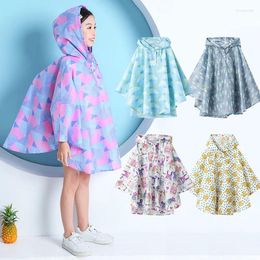 Regenjassen Mode-aanbevelingstas Grote cape-regenjas voor kinderen Student Baby-waterjas Outdoor regendichte poncho Dun