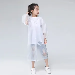 Imperméables mode EVA enfants imperméable épaissi imperméable manteau de pluie enfants clair Transparent Tour costume de pluie