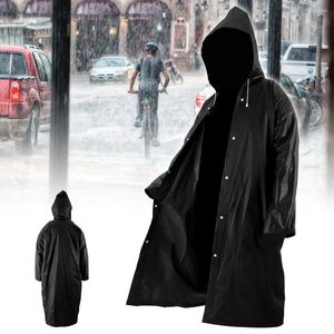 Regenjassen Mode Vrouwen Transparante Regenjas Mannen Zwarte Regenkleding Covers Ondoordringbare Regenkleding Poncho Waterdichte Capuchon