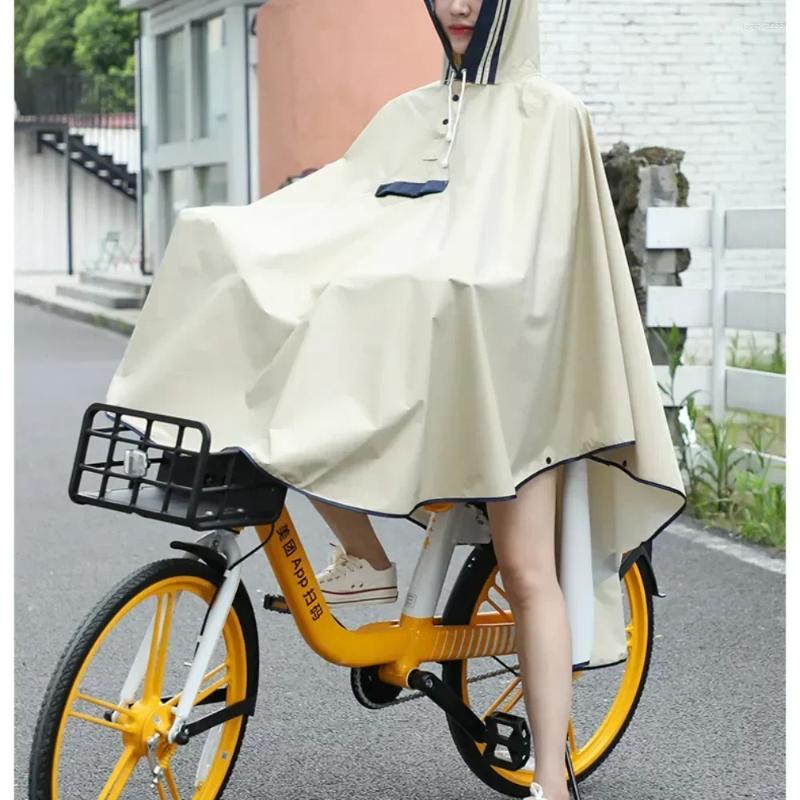 Raincoats For Parent Rain Raincoat Waterproof Poncho Bag With Schoolbag Space Child Students Kids Style Girls Korean