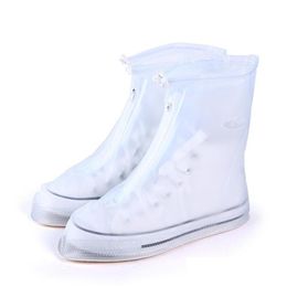 Raincoats Bottes imperméables de haute qualité ER Talons Hommes Femmes Chaussures réutilisables Raincoat Plus épais Chaussure antidérapante Drop Livraison Home Garden H Dh6Nj