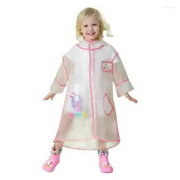 Manteaux imperméables Little Dino pour enfants, imperméable, dessin animé, bébé de la maternelle, transparent, pour garçons et filles de l'école primaire