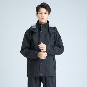 Imperméables hommes imperméable coupe-vent manteau de pluie moto femmes veste moderne Chubasqueros articles ménagers SGQ35XP