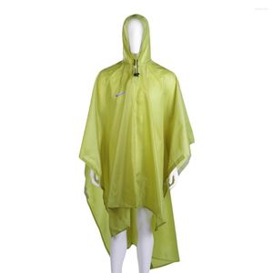 Regenjassen Multifunctionele unisex regenjas Rugzak Regenhoes Poncho Picknickgrondmat Duurzame regenkleding voor buiten wandelen Kamperen