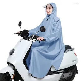 Imperméables Oxford manches Poncho longue une pièce unique mode imperméable voiture électrique batterie moto