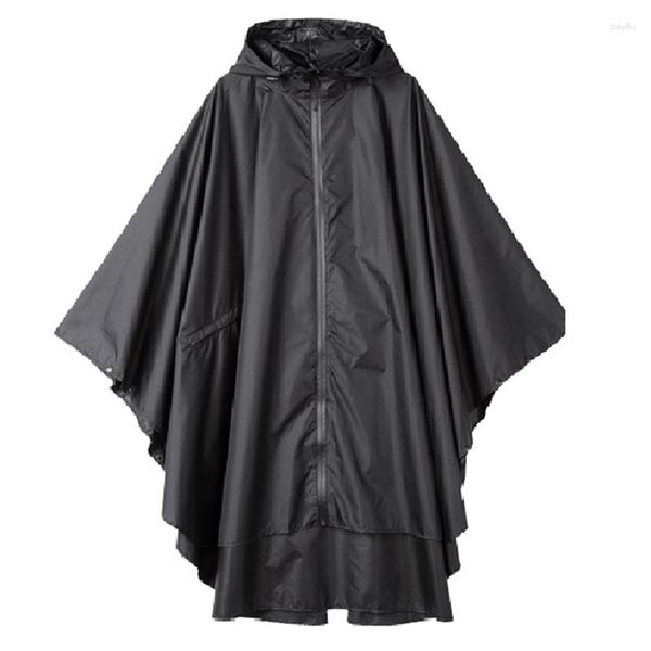 Chubasqueros Poncho De Lluvia Senderismo Chaqueta Cortavientos Abrigo Impermeable Impermeable Con Capucha Para Adultos Con Bolsillos