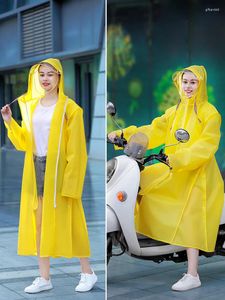 Pain imperméable Long Full Corps Sépainque d'été Cycling Hommes et femmes Fashion Poncho Rain