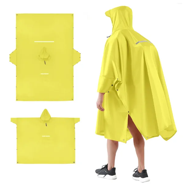 Impermeables Impermeable Hombres Mujeres Impermeable Campamento Escalada Cabo Tienda Picnic Mat Paño de tierra Combo Multi Propósito Scooter al aire libre