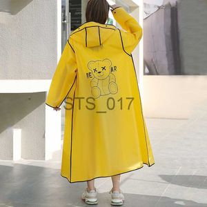 Regenjassen Regenjas Vrouwen Mannen Leuke Ondoordringbare Verdikte Waterdichte Regenjas Toerisme Outdoor Wandelen Regenponcho Regenjas Regenjas met capuchon x0724