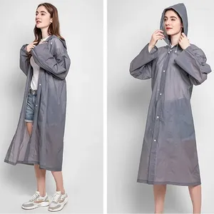 Raincoats Épaissi imperméable pluie poncho manteau PEVA femmes homme imperméable adulte clair transparent camping sweat à capuche vêtements de pluie couverture de costume