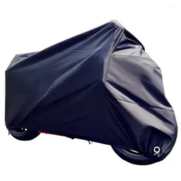 Raincoats Universal 420D Oxford Couverture de moto UV Protecteur extérieur imperméable à l'eau anti-poussière avec trous de verrouillage toute la saison