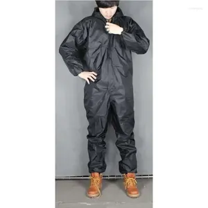 Manteaux de pluie imperméables, résistants à l'huile et à la poussière, vêtements de peinture en aérosol pour hommes en plein air, moto, imperméable une pièce