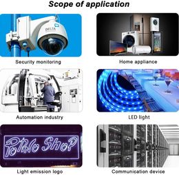 Alimentation de commutation à étanche ALIMENTATION AC SOURCE DC 12V 5V 24V Transformateur d'éclairage LED extérieur 60W 100W 150W 200W 240W 300W 350W