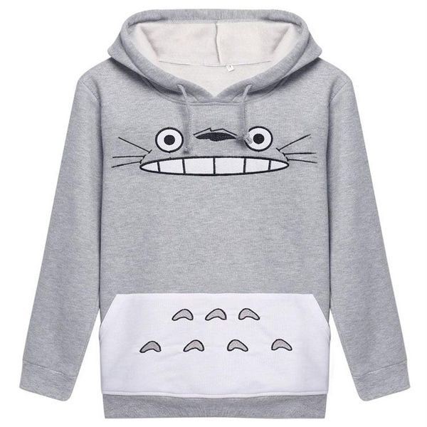 Raisevern 3D épais sweat Harajuku dessin animé Totoro Animal chat imprimer femmes Cosplay costume à capuche printemps automne vêtements d'extérieur cot292Q