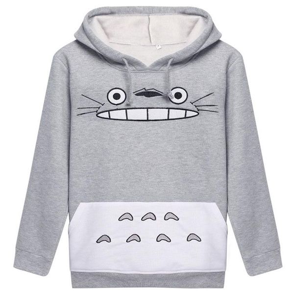 Raisevern 3D épais sweat Harajuku dessin animé Totoro Animal chat imprimer femmes Cosplay costume à capuche printemps automne vêtements d'extérieur cot283O