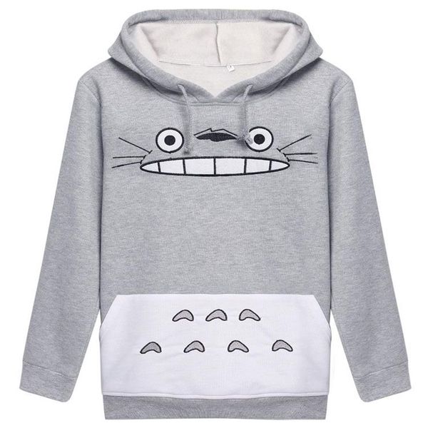 Raisevern 3D épais sweat Harajuku dessin animé Totoro Animal chat imprimer femmes Cosplay costume à capuche printemps automne vêtements d'extérieur cot2820