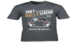 Motif de légende de rallye avec 1987 Lancia Delta Integrale Hf voiture hommes marque d'été coton Hip Hop Fitness vêtements hommes t-shirt 2204078908872