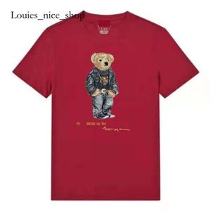 Ralphe Laurene Shirt Polo Shirt Rl Shirt Ponyball Men's Polo Original Design T-shirt classique tissu coton pur lisse Soft Bear Loose Ralp Laurens Polo 693 400