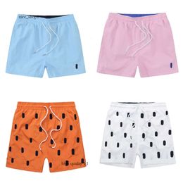 Ralphe Laurenxe Shorts masculins Designer Summer Swim Shorts Raffles Charger Embroderie Breachable Beach Lawrence Polo Polo rapide Mesh sec shorts Polo 8024
