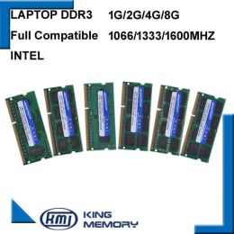 RAMS livraison gratuite 1,5 V 1,35 V ordinateur portable DDR3 1G 2G 4G 8G 4GB 8 Go RAM PC3 PC3L 8500 1066MHz 10600 1333MHz 12800 1600MHz Mémoire sodimm