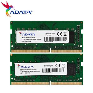 RAMS 100% ADATA ORIGINAL DDR4 2666 MHz Mémoire d'ordinateur portable RAM 8 Go 16 Go SODIMM RAM RAM HIGH RAM compatible RAM DDR4 pour ordinateur portable
