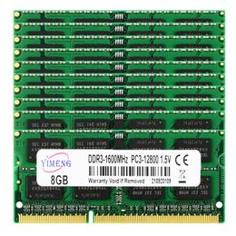 RAMS 10PCS DDR3 8GB 4GB 16GB LAPTOP RAM 1066 1333 1600MH