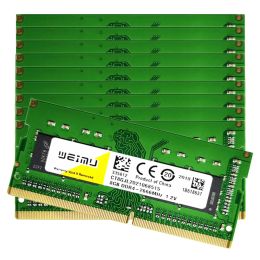RAMS 10PCS RAM 4G 8 Go 16 Go DDR4 2133MHz 2400MHz 2666MHz 3200MHz PC4 260 Pins Mémoires d'ordinateur