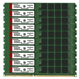 RAMS 10PICES SET DDR3 4GB RAM 1333MHz PC310600 DIMM Desktop 240 broches 1.5 V non ECC 2RX8