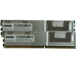RAMS 16 Go DDR2 ECC entièrement tamponné RAM 8 Go 667MHz FBDIMM 4GB PC25300F DIMM pour Dell PowerEdge 2950 III 2900 III 1955 1950 III Server