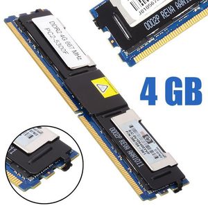 RAM 1pc haute qualité 240 broches 4GB mémoire RAM DDR2 5300F 667Mhz 1.8V ECC serveur Module de mémoires serveurs informatiques RAMRAMs