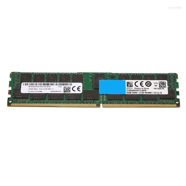 RAMs -32GB DDR4 Memoria Ram 2133Mhz PC4-17000 2RX4 1.2V 288Pin DIMM Computadora Memoria para AMD Desktop MemoryRAMs