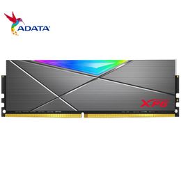Rams ADATA XPG Spectrix D50 DDR4 RGB Módulo 8G 16G (2x8GB) 32GB (2x16GB) PC4 LED 3600MHz PC Memoria de escritorio Gris