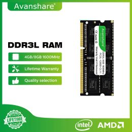 RAMS AVANSHARE DDR3 DDR3L DDR4 RAM MEMORY SODIMM 4 Go 8 Go 16 Go 1333MHz 1600MHz 2400MHz 2666MHz 3200MHz PC4 PC3L PC3