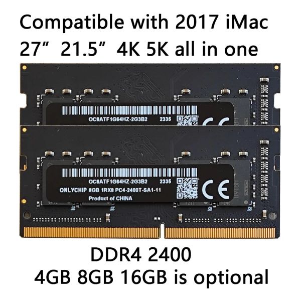 RAMS compatible avec 2017 IMAC 4K 5K 21,5 