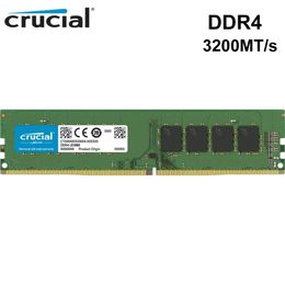 RAMS CRUCIAL RAM 8 Go 16 Go 32 Go DDR4 3200 MHz PC Mémoire de bureau DIMM CL22