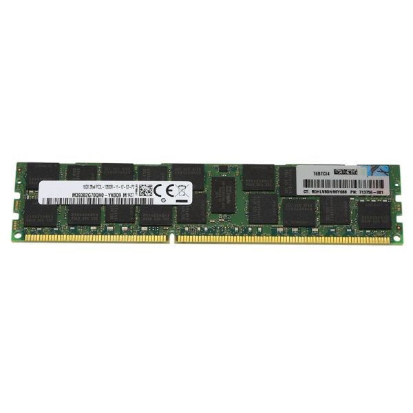 RAMS DDR3 16 Go RAM Memory 1600MHz ECC Reg Server RAM Memoria 240 Pins PC3L12800R pour AMD Desktop RAM Memoria