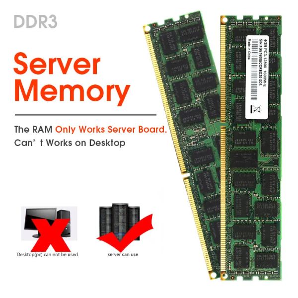 RAMS DDR3 ECC REG MEMORY 4 Go 8 Go 16 Go 32 Go 1333MHz 1600 MHz 1866 MHz Ram Support X79 X58