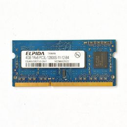 RAM ELPIDA DDR3 RAM 4GB 1600MHz 1.35V Mémoire pour ordinateur portable 1RX8 PC3L-12800S-11 1600 Memoria