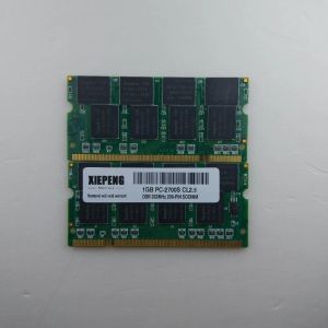 Rams pour IBM Thinkpad R50E R50 R40 G41 RAM 1 Go DDR 333 PC2700S RAM 512 Mo DDR333MHz Mémoire de carnet